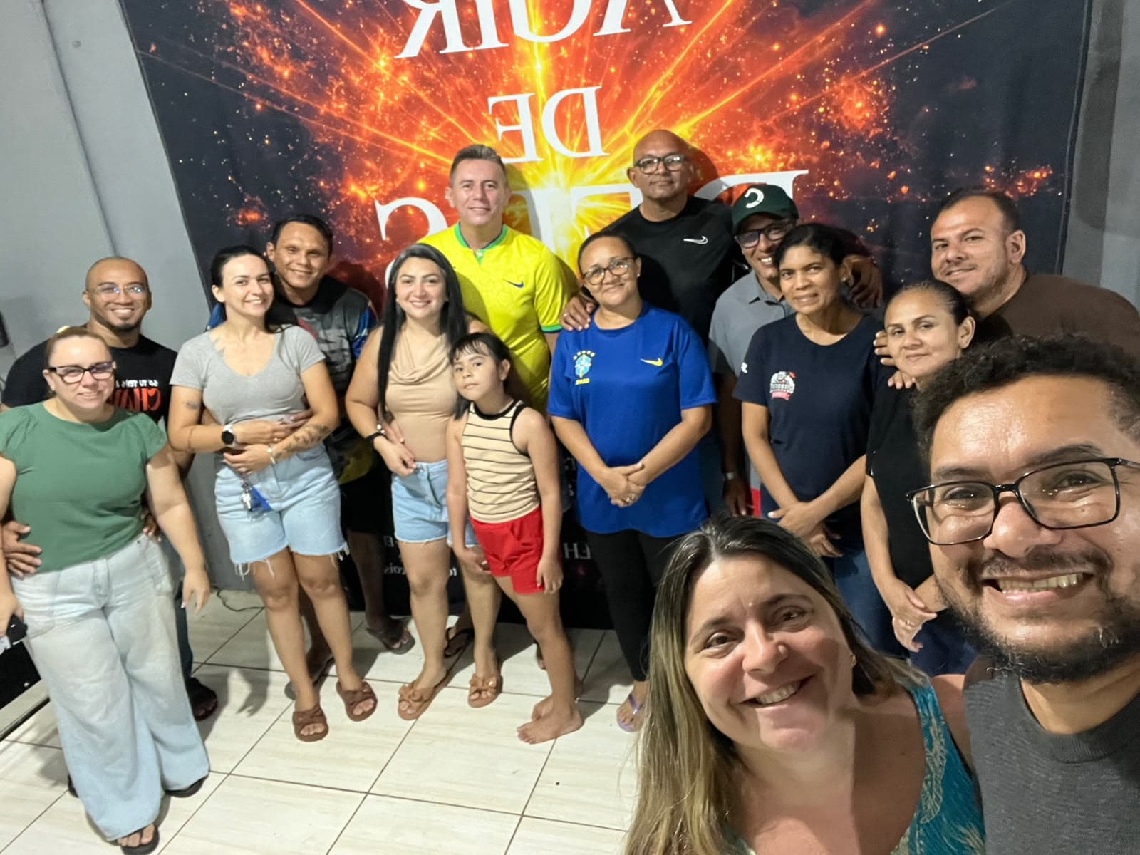 Encontro de célula da Associação Cristã Céus Abertos