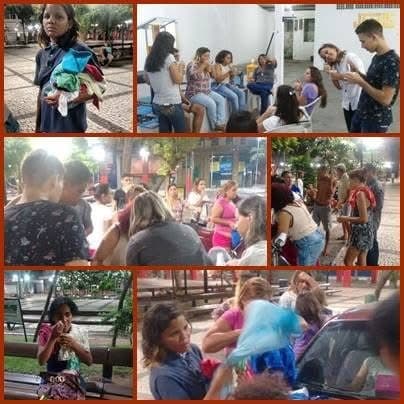 Atividade da Associação Cristã Céus Abertos