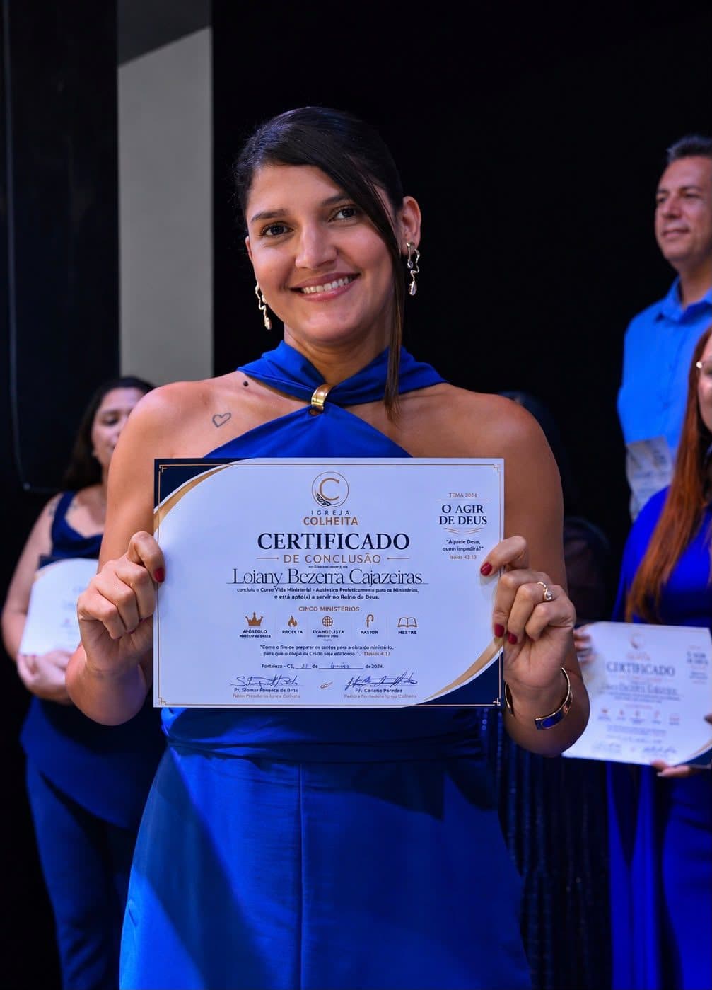 Curso oferecido pela Associação Cristã Céus Abertos
